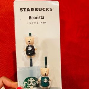 Starbucks Bearista Straw Charm